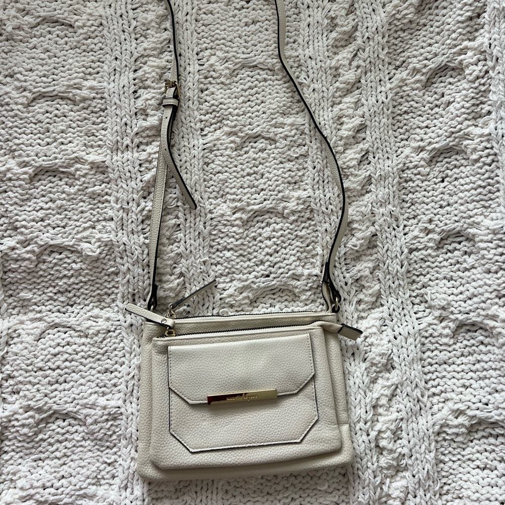 Nanette Lepore Cream Crossbody Bag